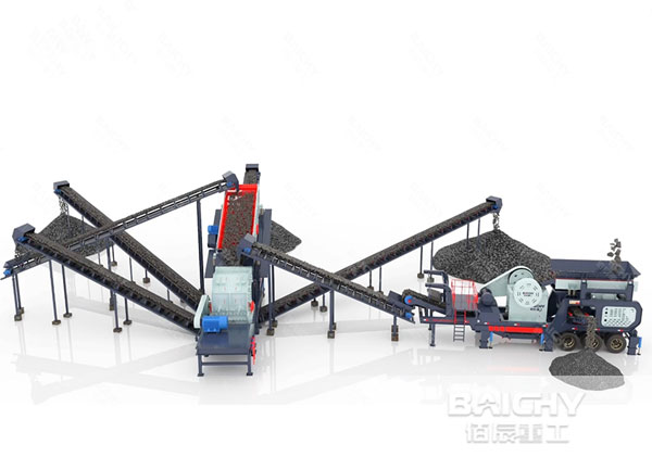 Mobile Jaw + Impact Crusher Plant