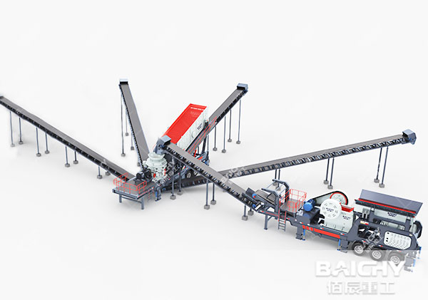 Mobile Jaw + Cone Crusher Plant