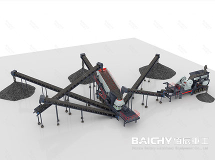 Mobile Jaw + Cone Crusher Plant