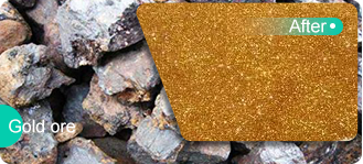 Gold ore process