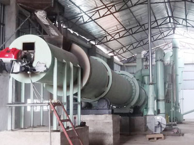 sand drying machine