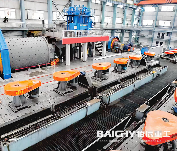 Cooper ore processing plant