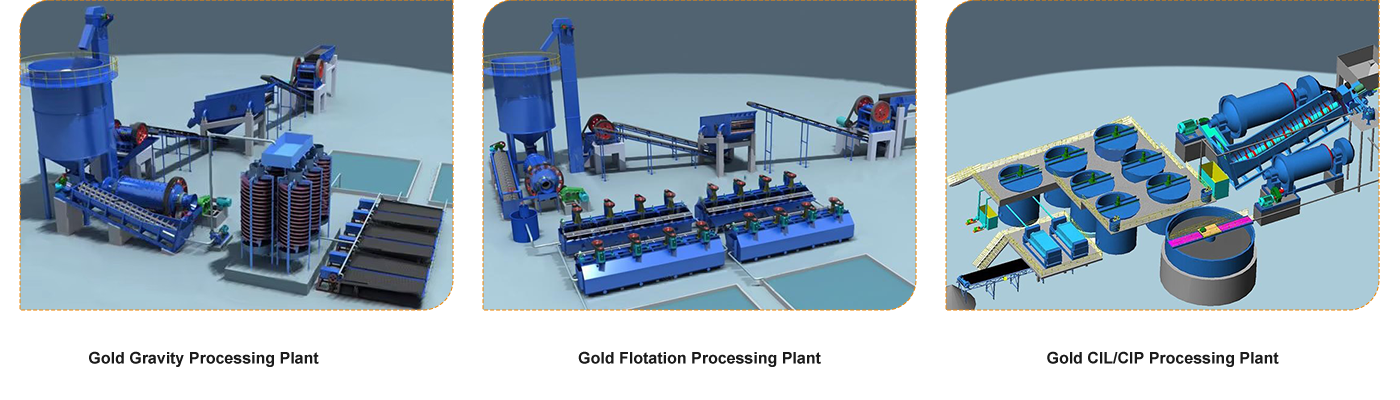 gold ore processing plant