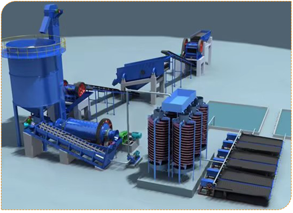 Gold Gravity Processing Plant