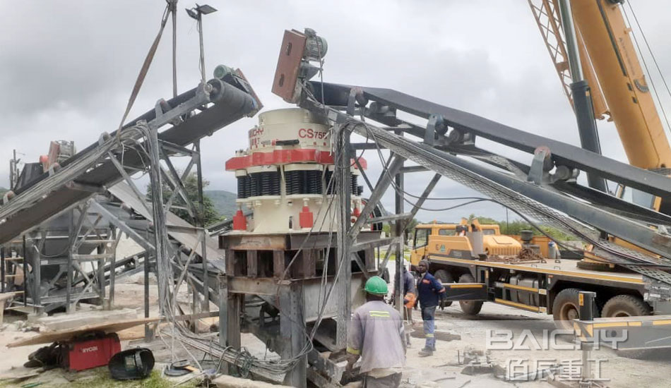 100tph Granite crusher plant in Zimbabwe