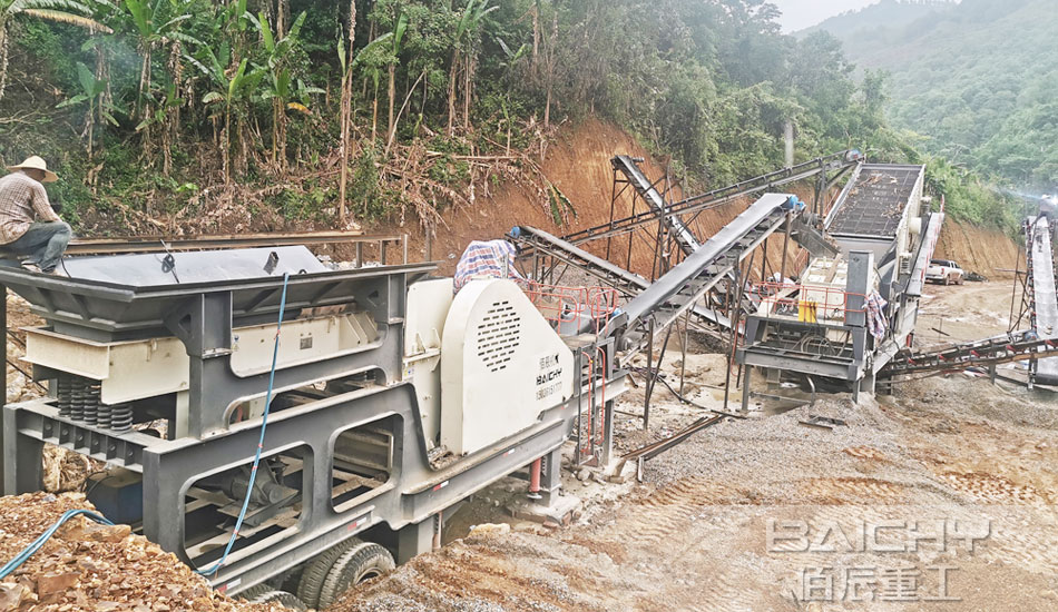 200tph mobile crusher plant in Indonesia
