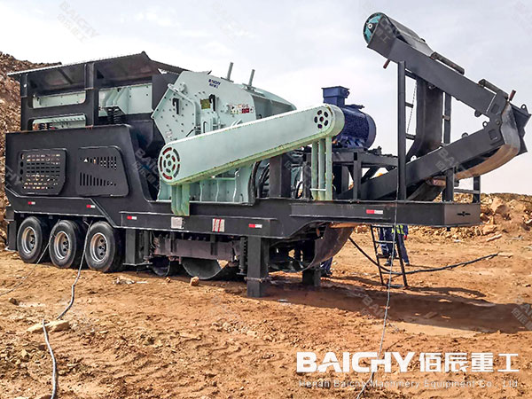mobile impact crusher