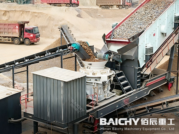 mobile crushing plant