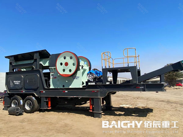 mobile stone crusher