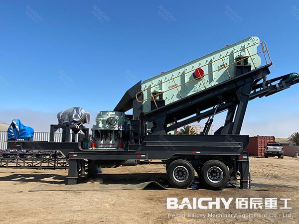 mobile granite crusher