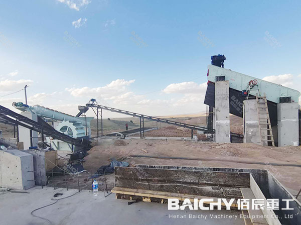 sand washing plant