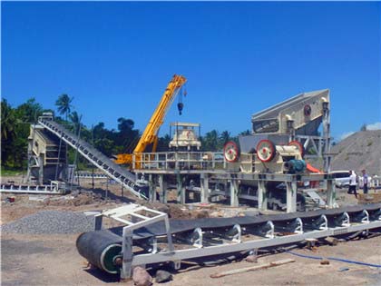 Typical iron ore crushing plant for sale
