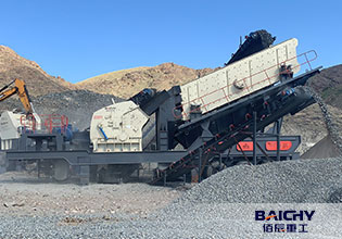 Efficient wheel-mounted crushing and screening unit