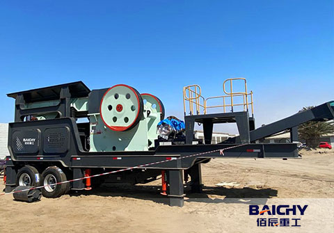Baichy Mobile Crushing Plant 150tph Successfully Installed in Namibia