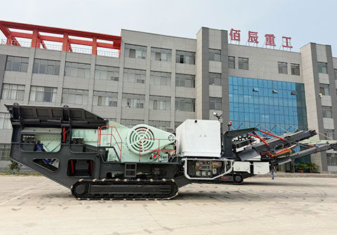 Baichy's Newly Launched 2 Sets YDC96 Tracked Type Mobile Crushing Plant