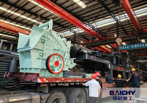 Mobile Impact Crusher Plant For Concrete Crushing
