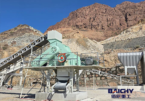 Limestone Production in Saudi Arabia with Double-Rotor Hammer Crusher 2PC1000X1200