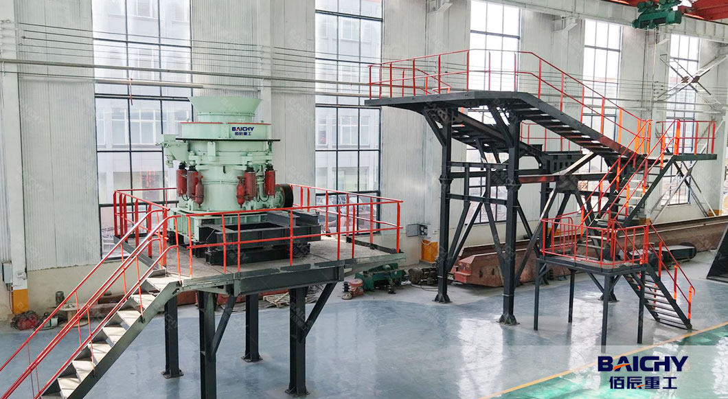 cone-crusher-integrated-steel-structure-frame-machine
