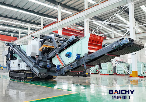 Baichy Tracked Impact Crusher Screening Plant Ready for Shipment