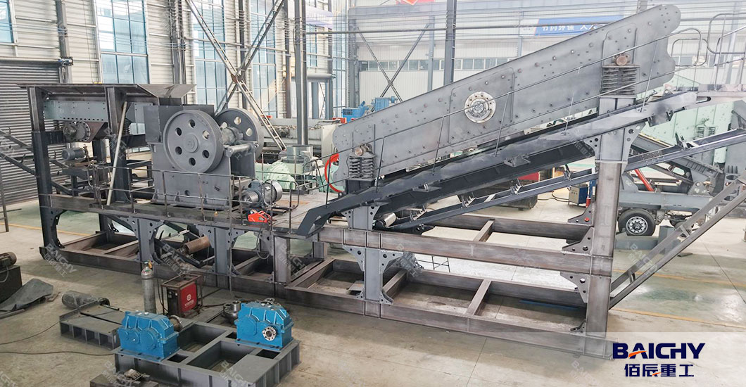 Baichy Modular Skid-Mounted Stone Crushing  & Screening Plant 100tph