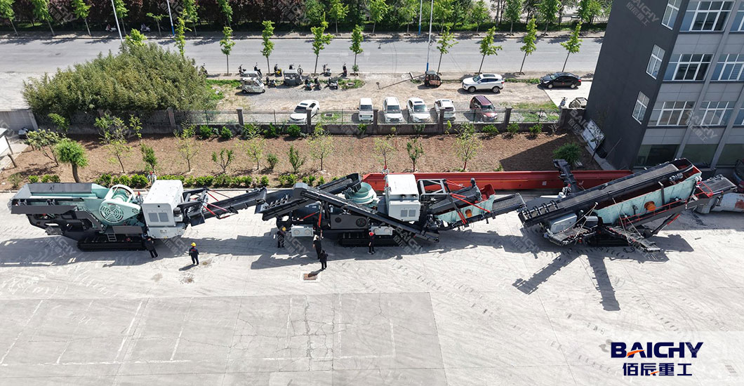 Baichy 150-200 TPH Crawler Mobile Crushing & Screening Plant: Complete Solution Shipped to Southeast