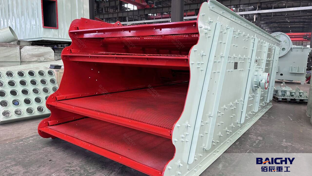 Inclined Vibrating Screen For Aggregate Screening Efficiently