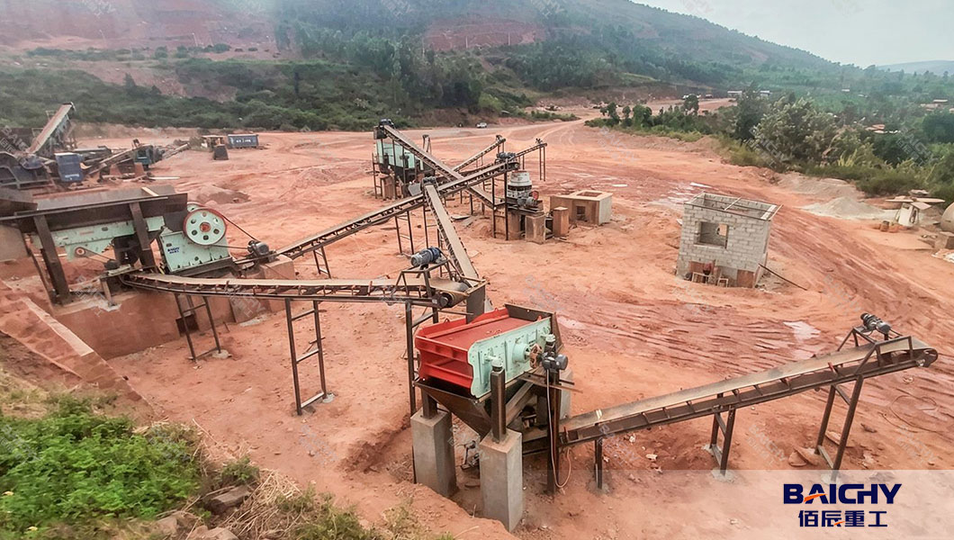Baichy Case: 50-70 TPH Basalt Crushing Plant in Africa
