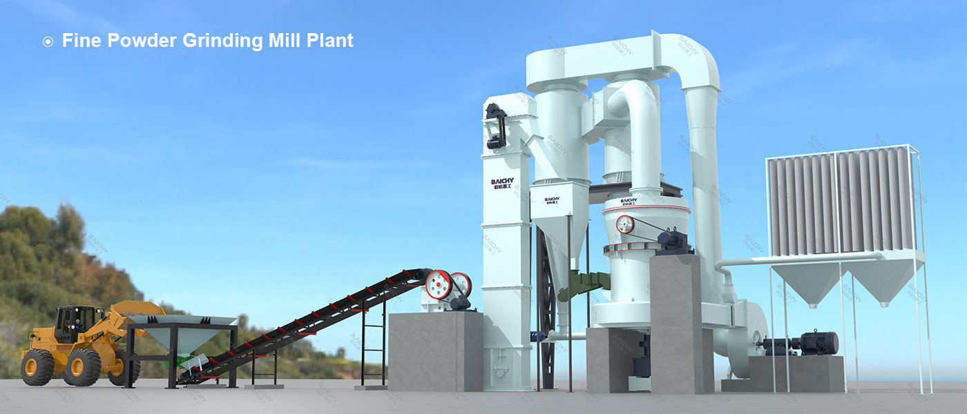 Barite Grinding Mill Plant Process