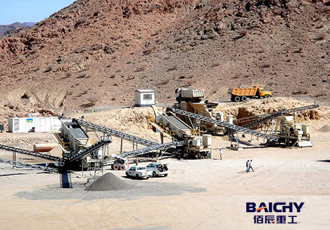 80tph Pebble sand making plant in Jamaica