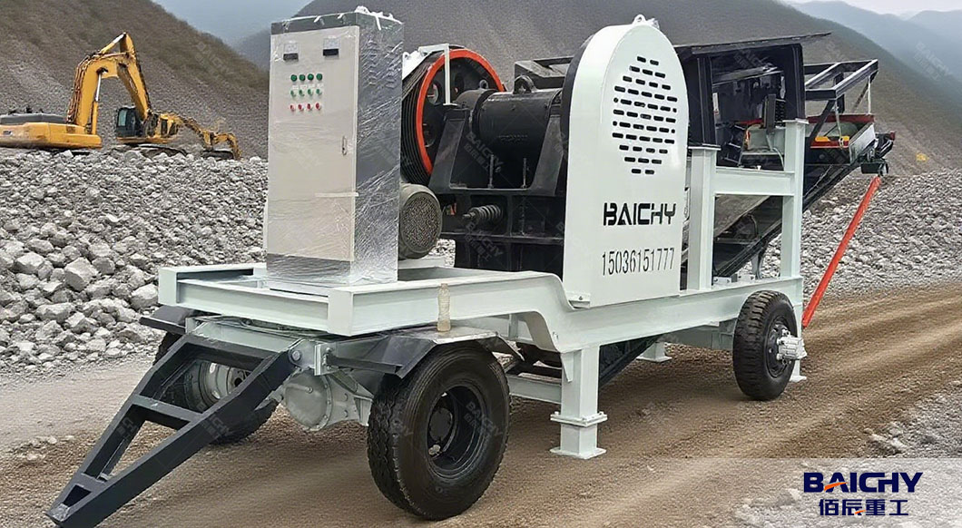 Ballast-Crusher-Machine-60-tons-mobile-stone-crusher-in-Kenya