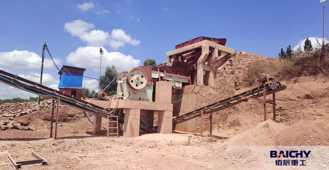 Automatic Two-Stage Stone Crusher Plant 150 TPH in Africa