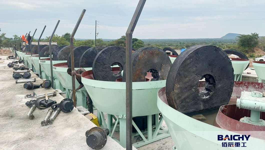 Gold Round Mill  Wet Pan Mill For Small Scale Gold Miners