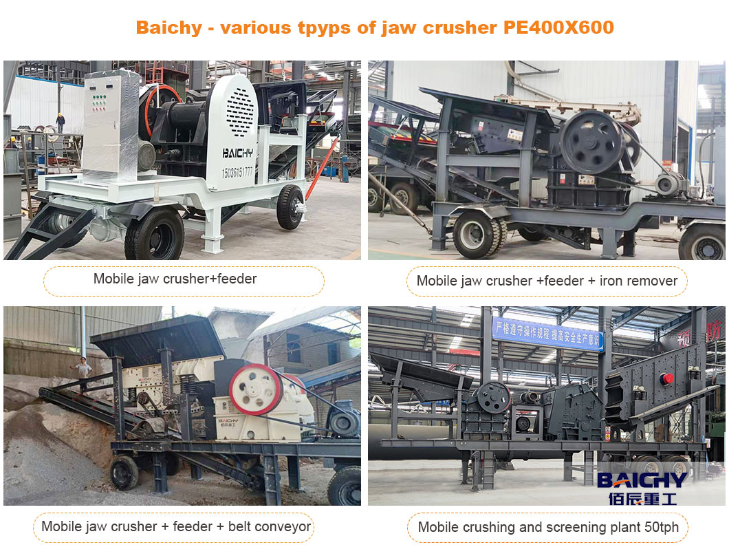 portable jaw crusher