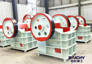 30-50tph stone crusher jaw crusher PE400X600