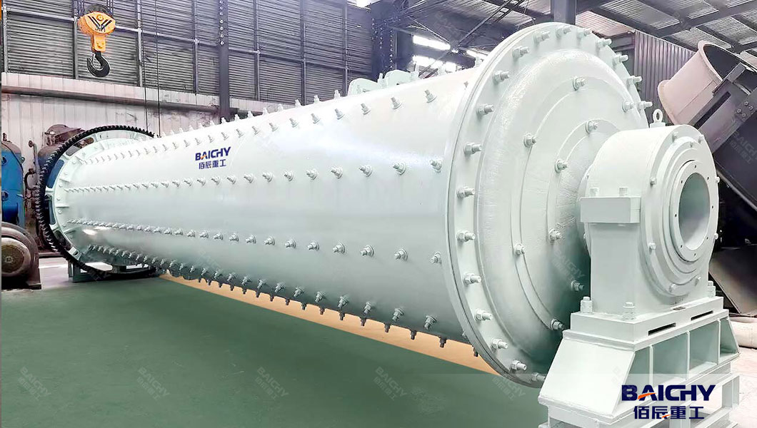High Efficiency Ball Mill 1500×5700 for Steel Slag Grinding Process