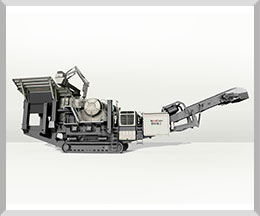 Crawler mobile crusher plant