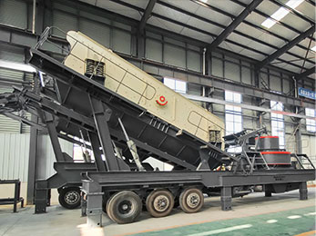 mobile sand plant