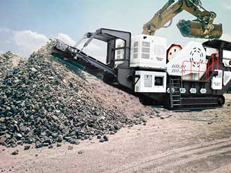 tracked jaw crusher