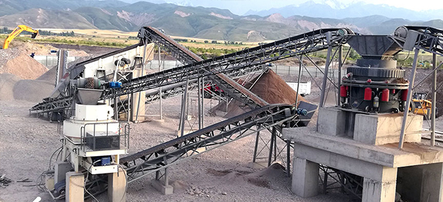 plaster sand plant