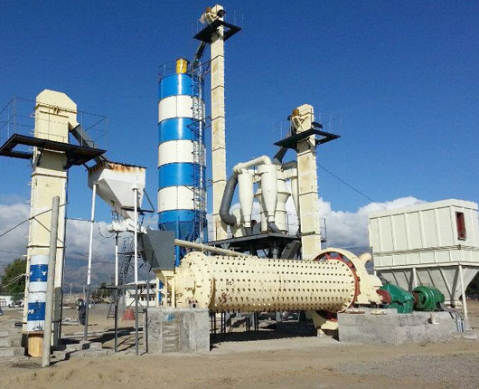 ball mill powder plant