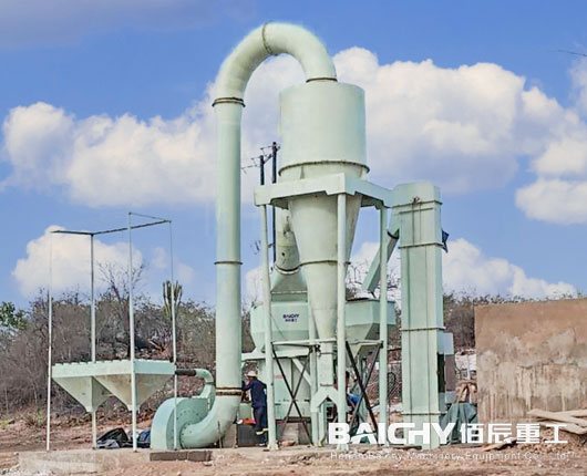 YGMX enhanced raymond mill plant