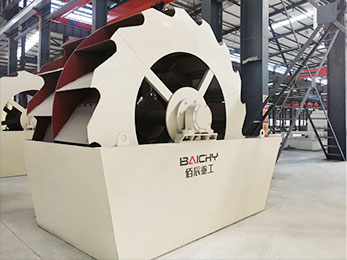 wheel sand washer