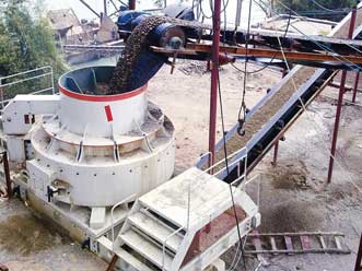 vertical shaft crusher