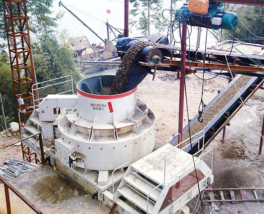 vertical shaft impactor crusher