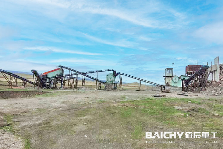 150TPH granite crusher plant