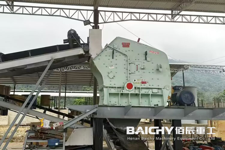 copper gold ore crusher plant 150tph 