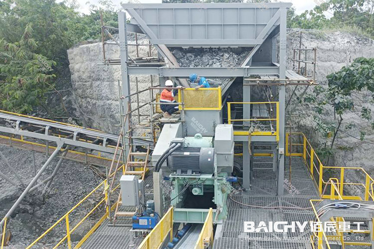 200 tph granite crusher