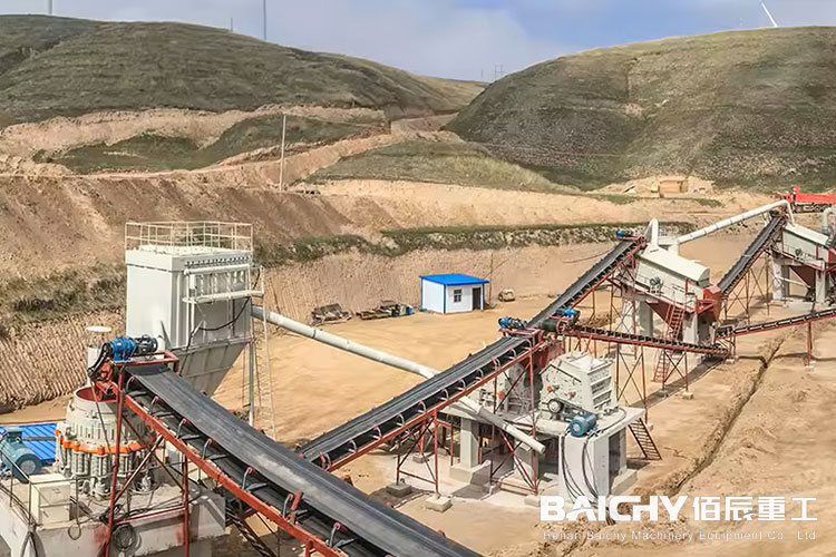 aggregates production plant 180-250tph