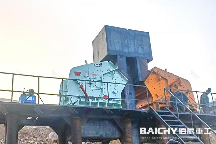 Mountain stone crusher 400tph