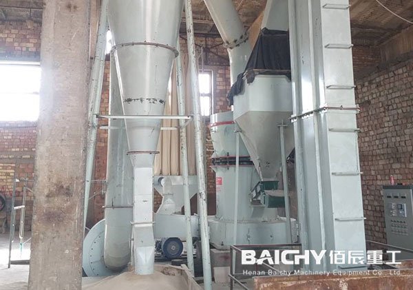 Dolomite raymond mill plant YGM95 in Pakistan